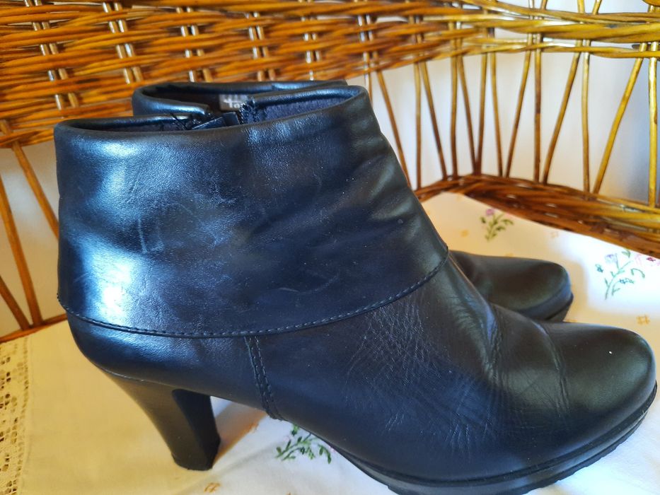 Pantofi/botine full piele naturala