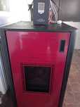 Vand Termosemineu pe peleti + cos izolat dublu din inox