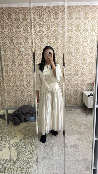 Вечерная платье, юбка кофта