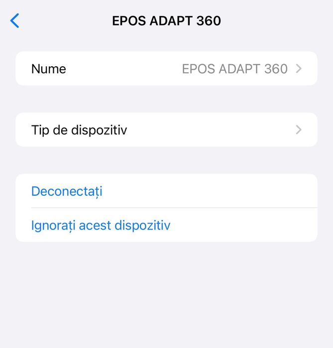 Casti Sennheiser EPOS Adapt 360