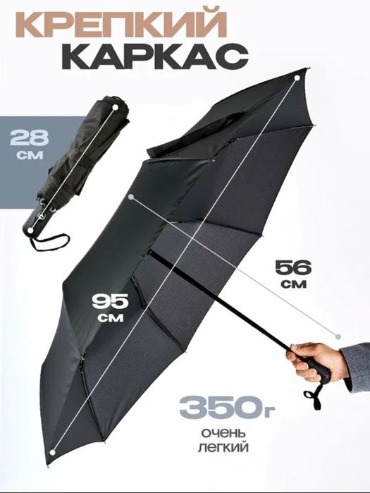 Avtomat zontiklar, yomg‘ir va quyosh uchun, olib yurish uchun qulay