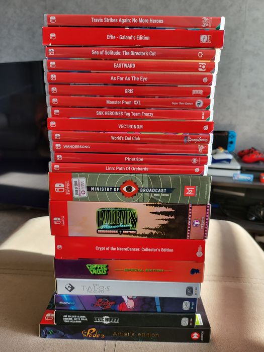 21 игри за Nintendo Switch комплект