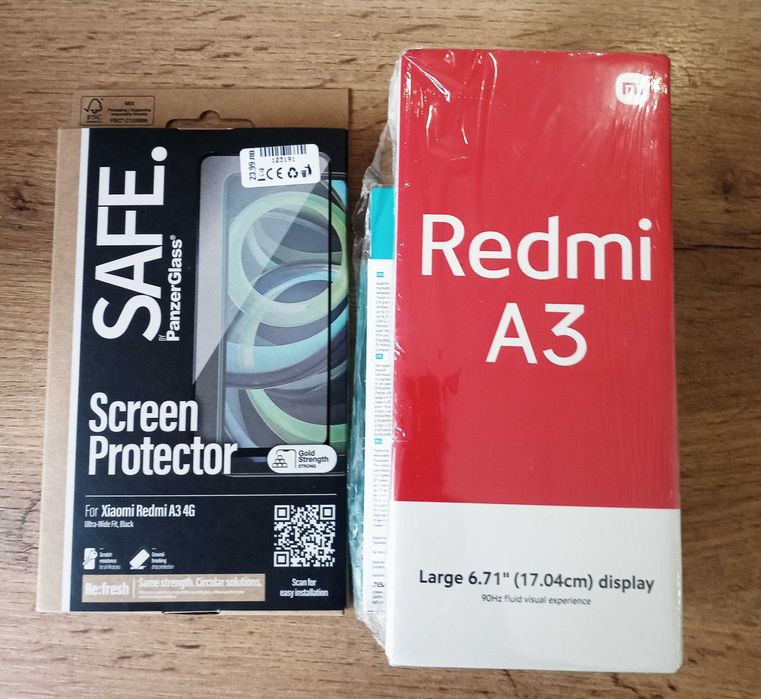 Телефон REDMI A3 + слушалки