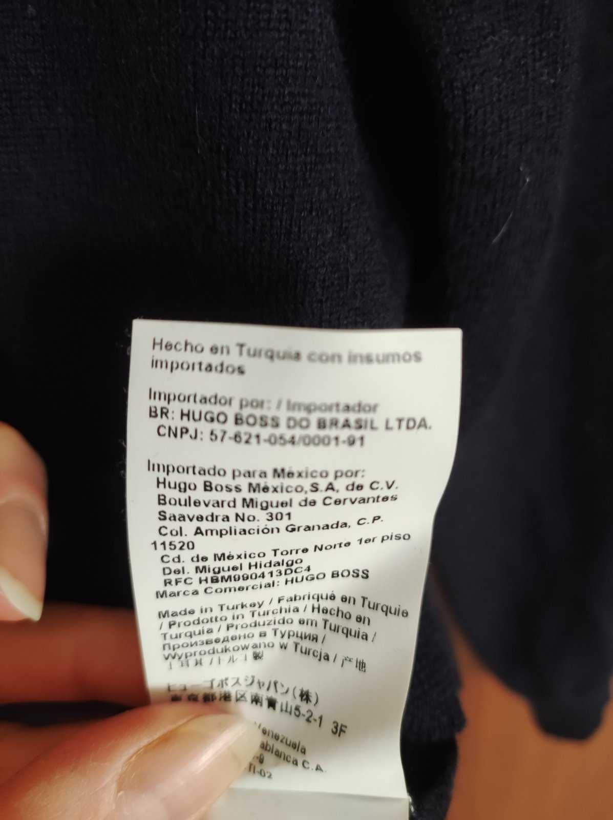 Дамски пуловер Hugo Boss, оригинал, 100 процента вълна, размер S