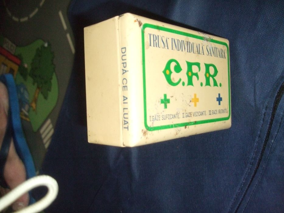 Trusa sanitară CFR vintage