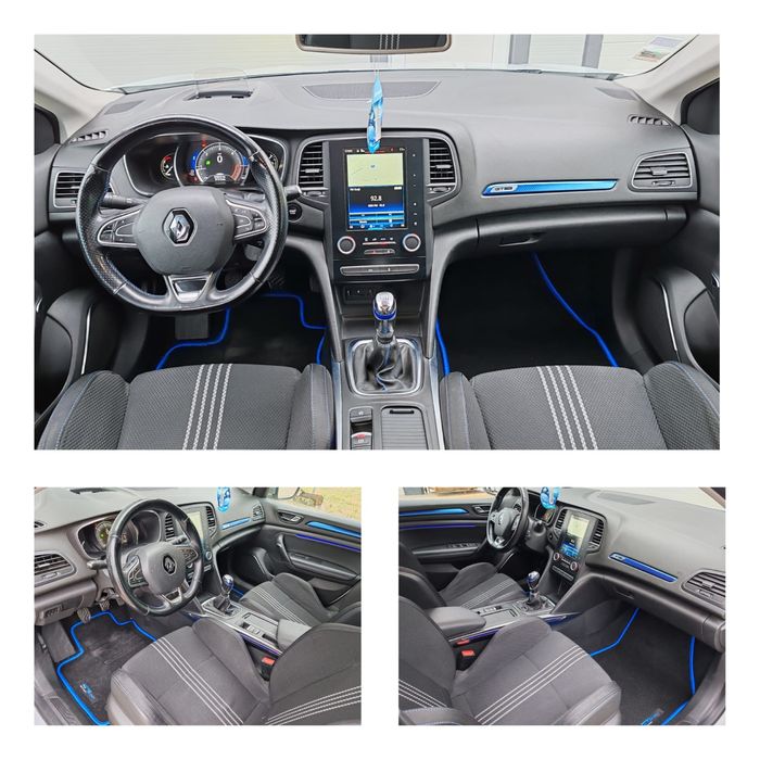 Megane 4, GT, faruri led, alb perlat, Rlink