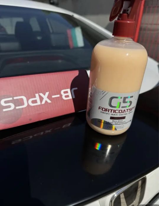 Керамично покритие с хидрофобен воськ