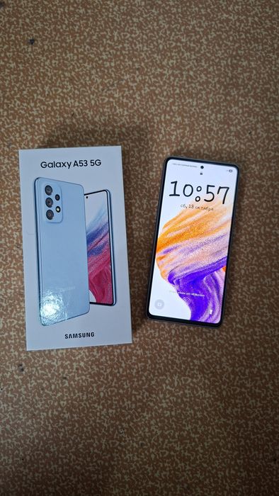 Samsung A53 5G 128GB, Светло-син