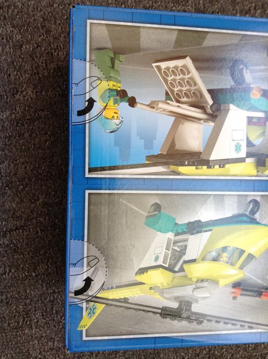 LEGO CITY - transportul elicopterului de salvare - SIGILAT