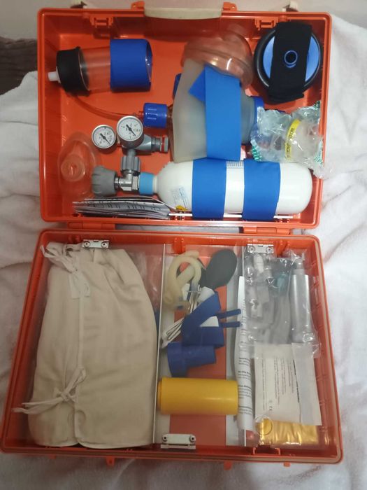 Kit de intubare, resuscitare, nou, producție germana