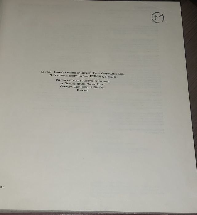 Rules and Regulations for the construction and classification of steel