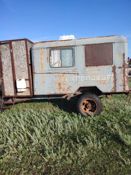 СРОЧНО ТОРГ Продам жилой вагончик на базе газ 52