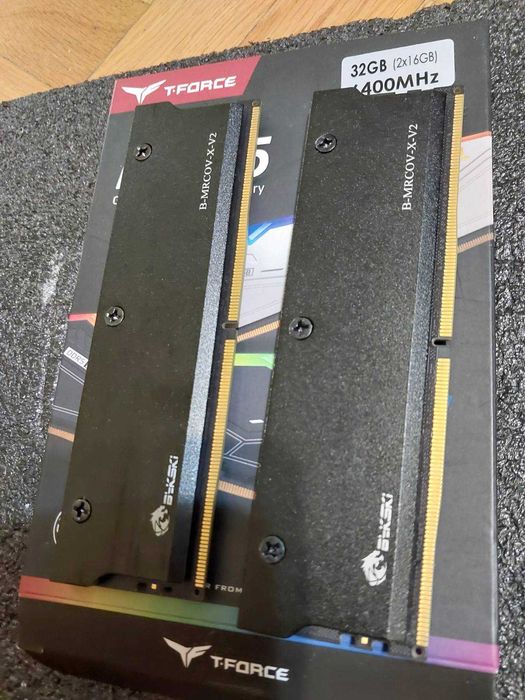 32GB DDR5 TeamGroup - 6400MT/s, Crucial Pro - 6000MT/s