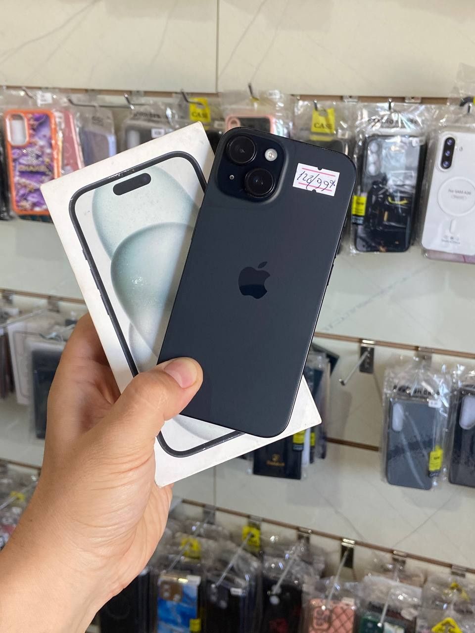 IPhone 15 pamiti 128gb emkost 99% aybi imeydan otmagan