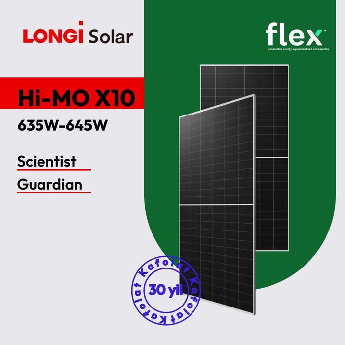 LONGI Hi-MO X10 quyos paneli/ солнечная панель