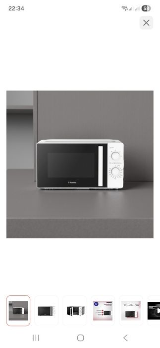 Микроволновка Hansa новая