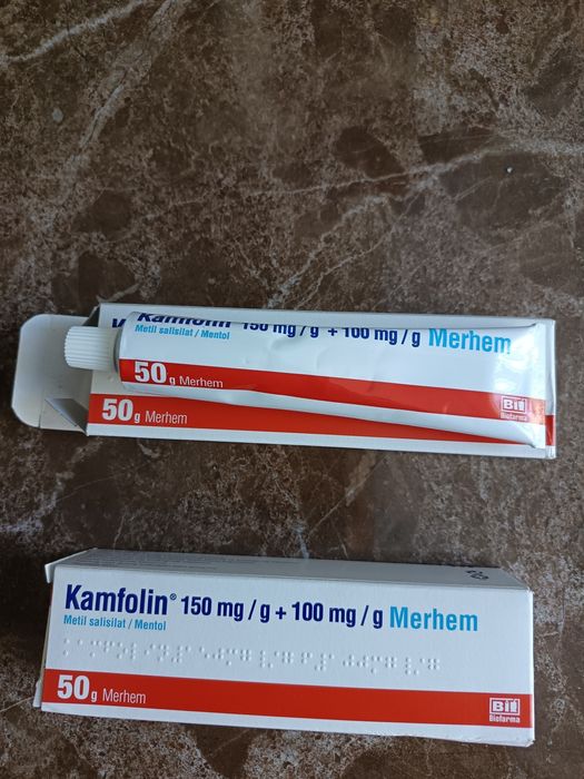 Kamfolin. Cremă antiinflamator bună pentru dureri reumatice, articular