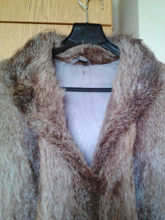 Кожено палто от нутрия