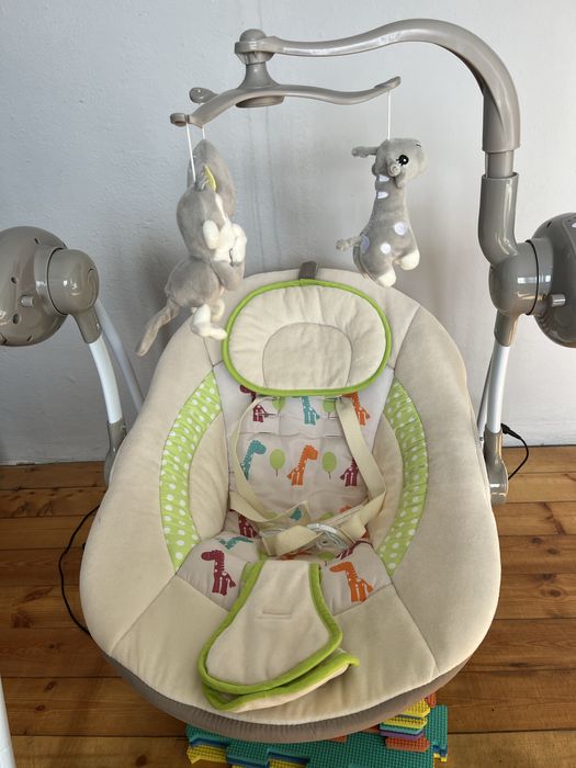 CANGAROO електрическа бебешка люлка BABY SWING+