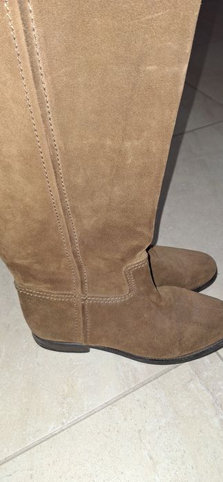 Cizme piele Zara