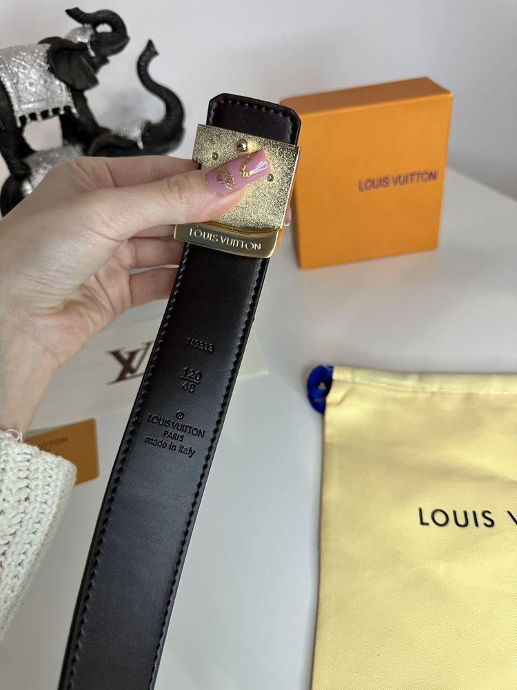 Curea Louis Vuitton piele canvas 100% cutie inclusă cadou