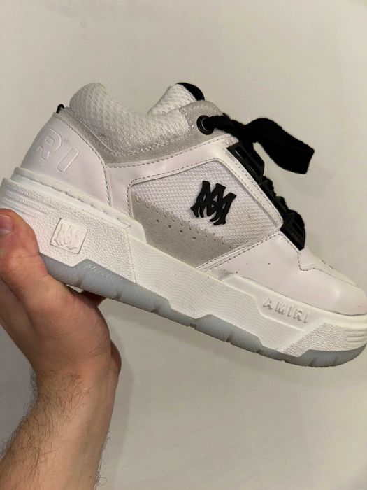 Amiri MA 1 White and Black