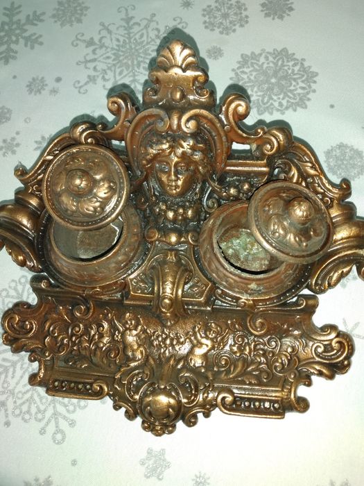 Set de birou  cu doua calimare