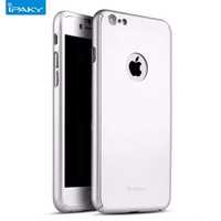 Husa 360º iPaky pentru iPhone 6PLUS/6SPLUScu folie de protectie-Silver