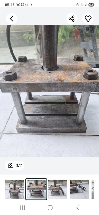 Гидравлический ,настольный, ручной ,мощный пресс