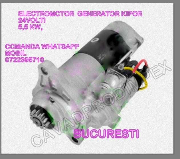 Electromotoare noi pentru generatoare Kipor kwa 12V-24V