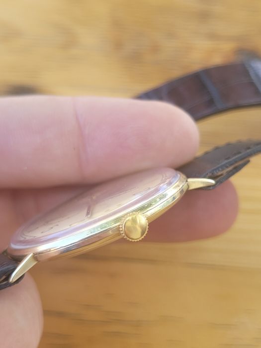 Doxa jumbo aur 14k extraplat 40mm