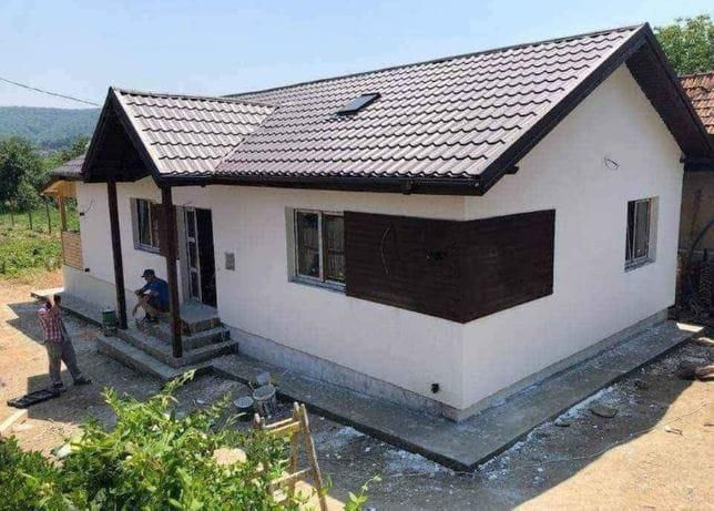 Case pe structura metalica