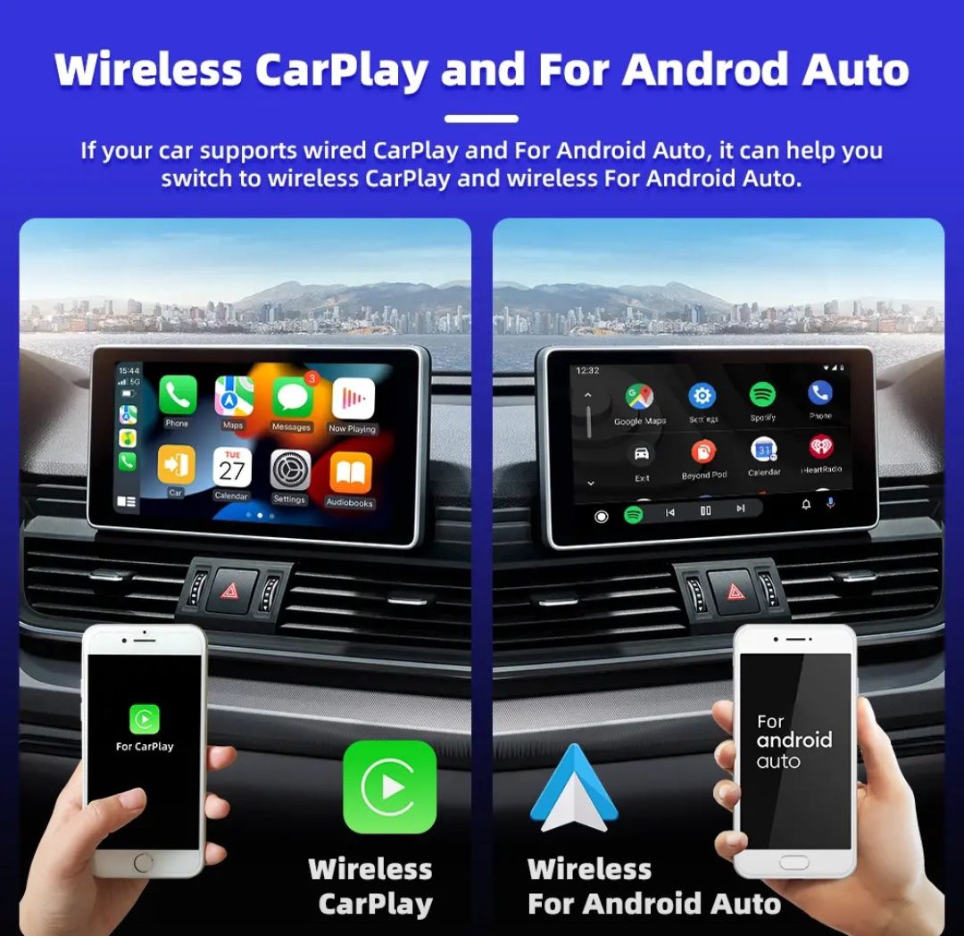 CarPlay/ Android auto.