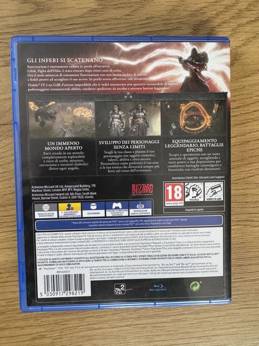 Игра Diablo 4 PS4