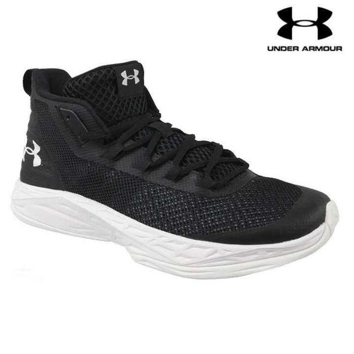adidasi baschet Under Armour Jet Mid,Negru/Alb,44->NOU,SIGILAT,etichet
