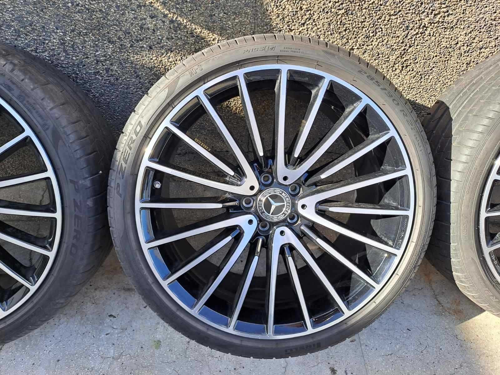 Гуми и джанти от Мерцедес S класа W223 Pirelli P Zero 21"