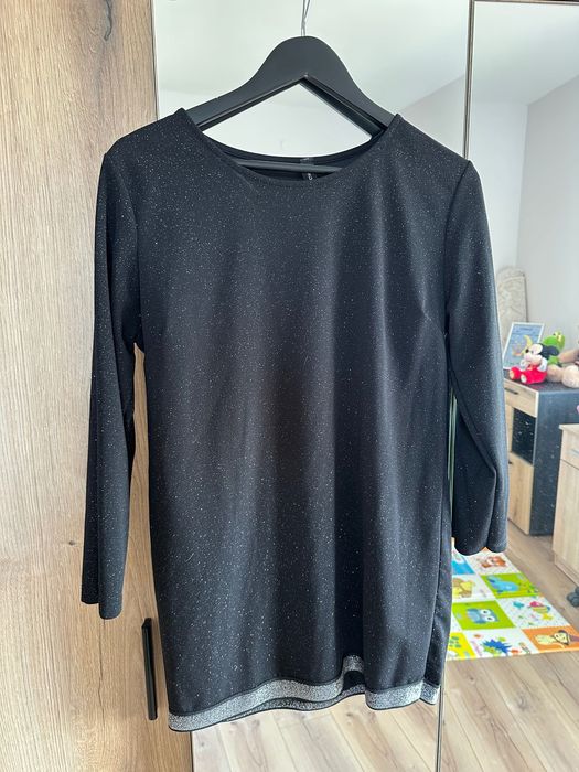 Рокля с блестящи частици от new collection