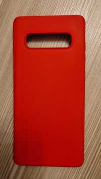 VAND: Husa rosie din silicon pentru SAMSUNG GALAXY S10+