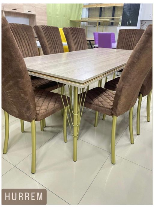 Продаю стол и 6 стульев бу в отличном состояний,