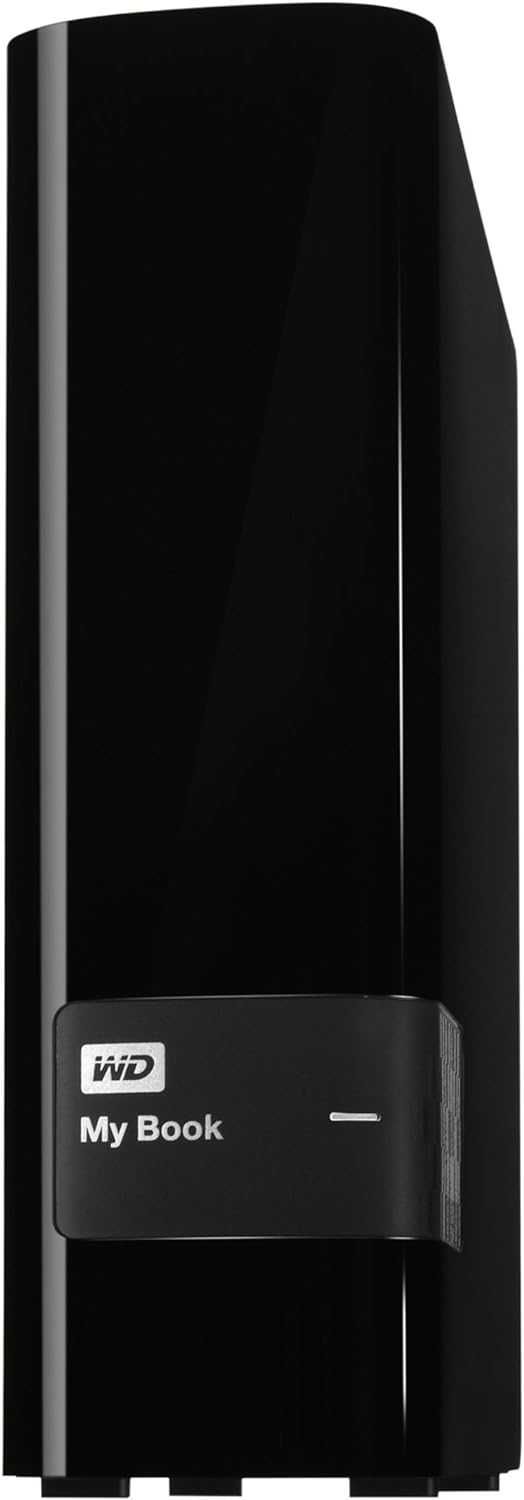 WD My Book. 6TB Desktop External Hard Drive - USB 3.0, Black.