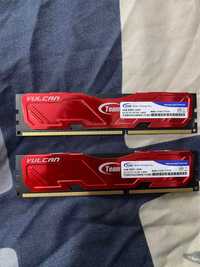Рам 8gb Team Group Vulcan 8GB (2x4GB) DDR3 2400MHz Dual Channel Kit