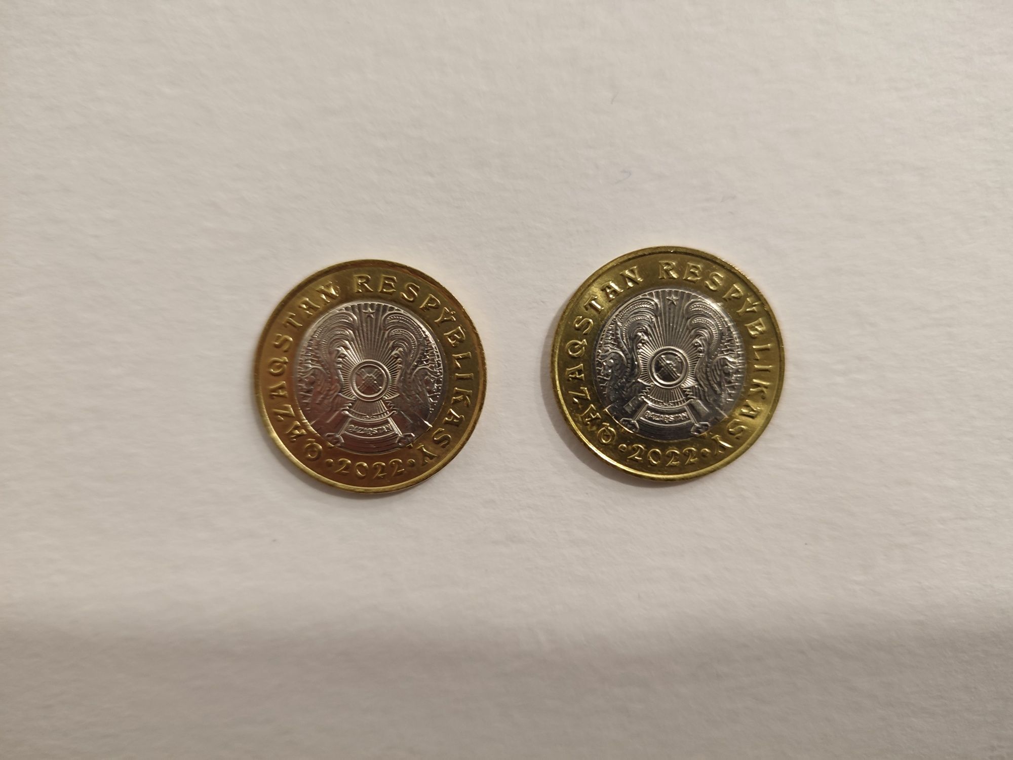 Редкие коллекционные монеты 100 тг