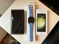 Samsung S23 Ultra 512gb,12gb Ram crem+Watch 5 44mm albastru.