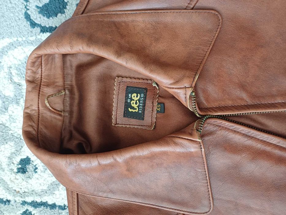 Мъжко кожено яке от естествена кожа