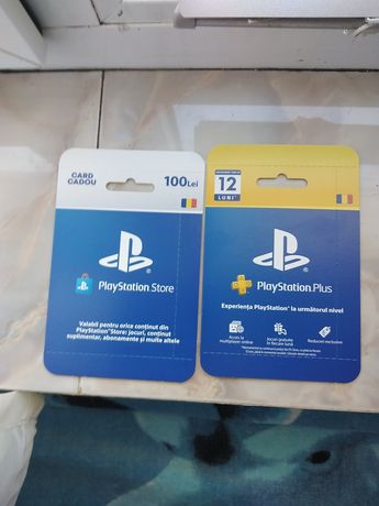 Card PlayStation plus Ro-12 luni