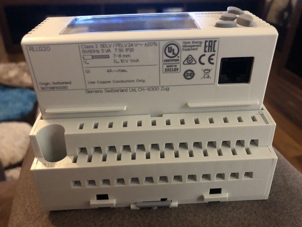 Regulator electronic universal Siemens RLU220