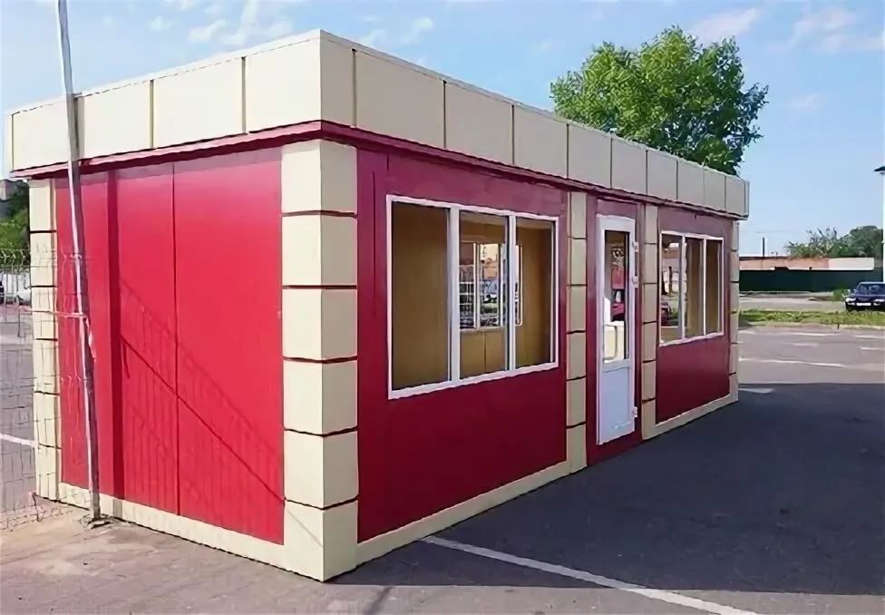 Торговый Павильон Кафе Киоск  Магазин  Мойка Вагон Ларек Блок модуль