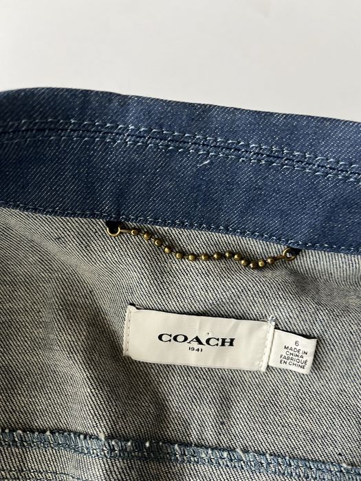 COACH : Ново дънково яке/ сако размер 6- М / Оригинал