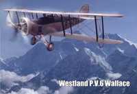 рекордный самолет Westland PV6 сборная модель