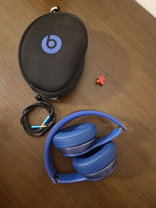Casti audio Beats by Dr. Dre Solo 2 Royal Collection, Saphire Blue